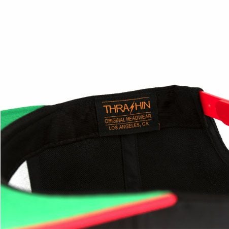 Thrashin Supply キャップ 「BOLT」　ブラック/レッド-03