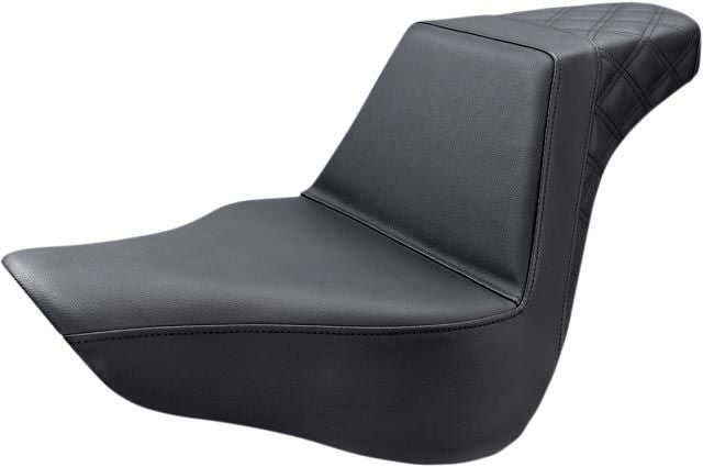 SaddleMen フロント＆リア LS-ステップアップシート ブラック