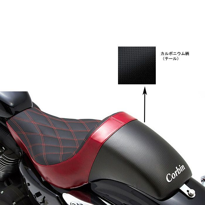 コルビン THE WALLソロシート スポーツスター 3.3ガロンタンク車用-03