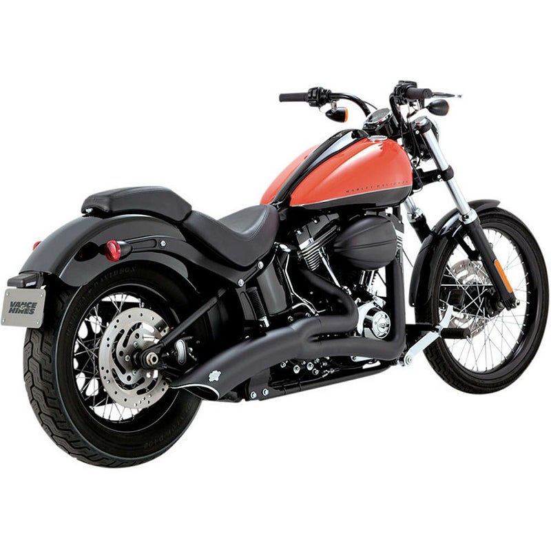 Vance&Hines(バンス＆ハインズ) ビッグラディウス 2in1 マットブラック ソフテイル-01