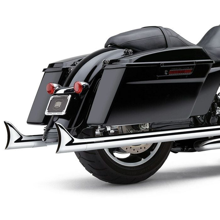 ハーレー、ツインレール・サドルバッグガードレール クローム
