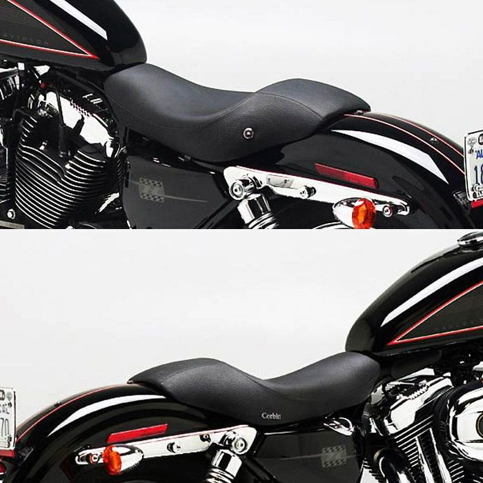 コルビン Hollywoodソロシート スポーツスター　3.3ガロンタンク車用-03