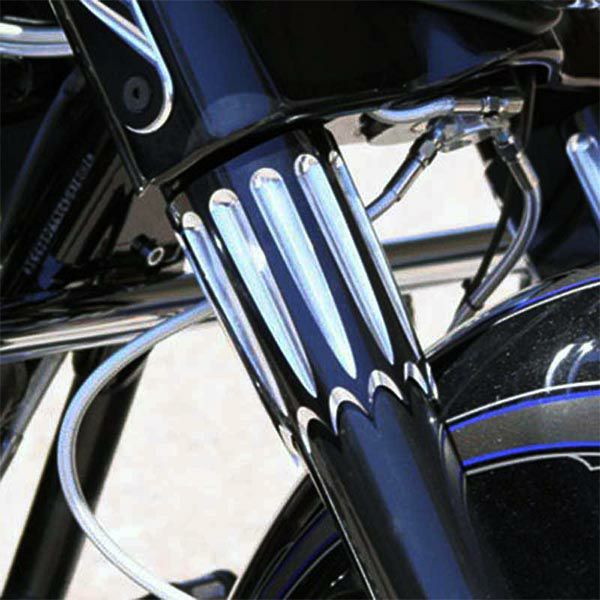 Paul Yaffe's Bagger Nation Yafterburner フォークスライダー　ブラックコントラスト-01