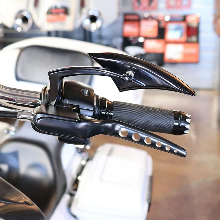 Paul Yaffe's Bagger Nation レーシングレバー ブラック-03