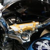 Paul Yaffe's Bagger Nation Weld Wing ノースリップ ライザークランプ ゴールド-03