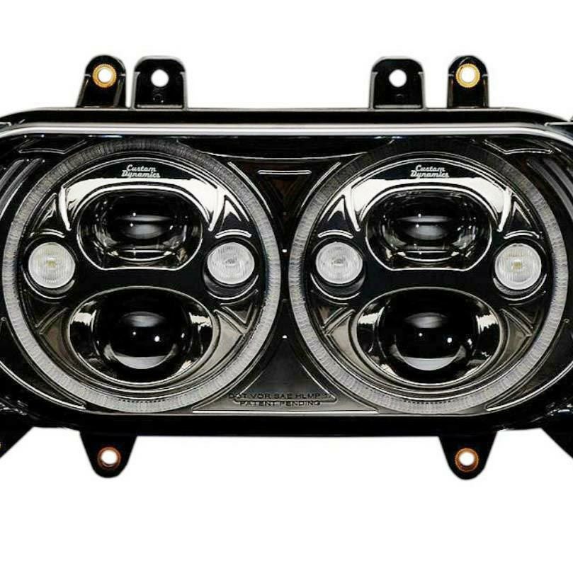 HogWorkz ロードグライド・デュアルビジョンLEDヘッドライト |ハーレー