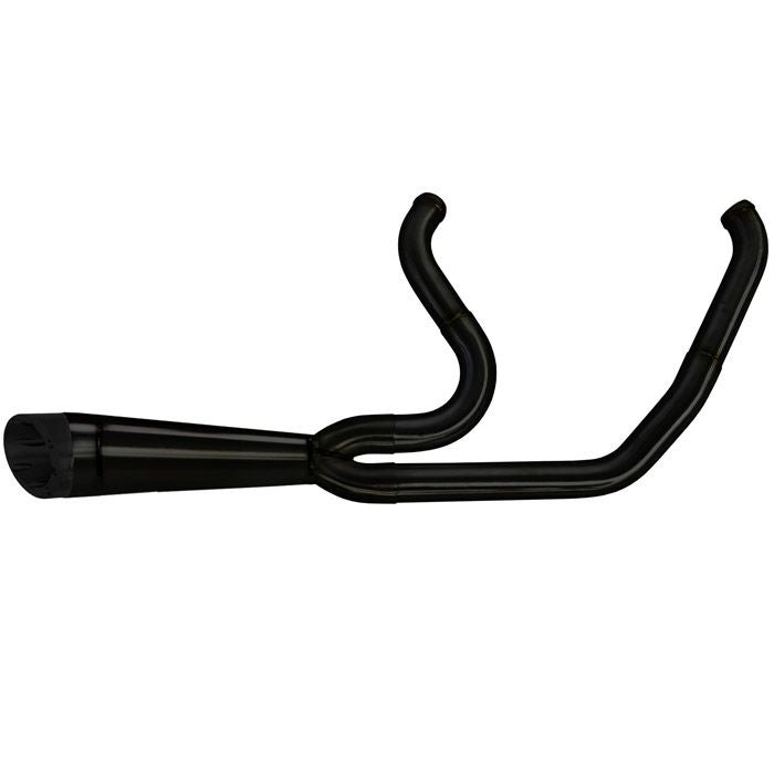 Two Brothers Racing Comp-S ショート 2-1 フルエキ・マフラー ブラック-01