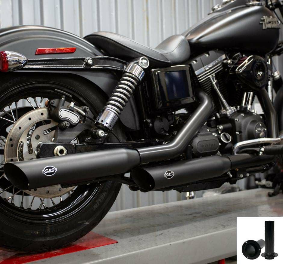 S&S スラッシュカット・スリップオン ブラック ダイナ-02