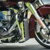 Kuryakynメッシュ エアダム・カバー　クローム　2014～2016　ツーリング-01