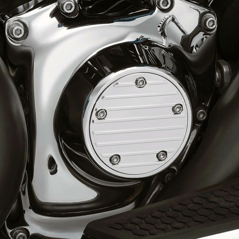 Kuryakyn（クリアキン）Finned タイマーカバー　クローム　ツインカム-01