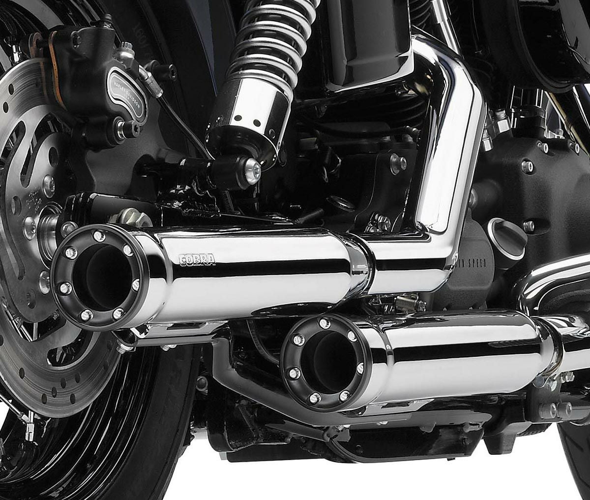 クロームワークス 3インチ HP-PLUS テーパー スリップオンマフラー