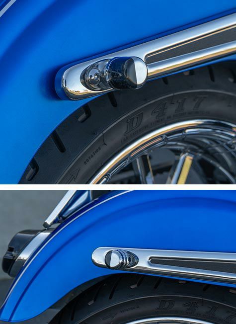 Arlen Ness 1インチ径 フルートスタイル ビレットLEDウインカー ブラック-02