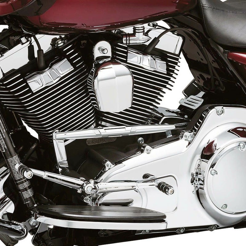 クリアキン BAHN シフトリンケージカバー　クローム-01