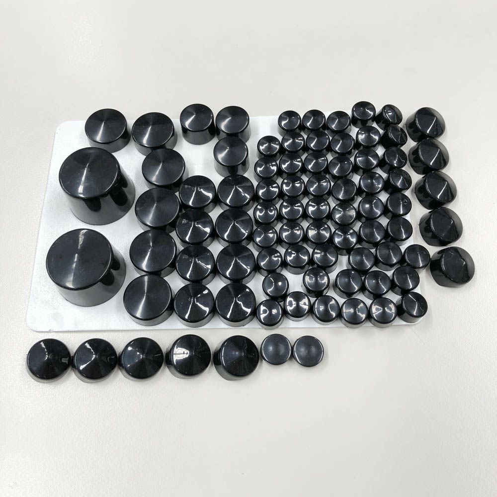 ボルトカバー 83個セット ブラック |ハーレーパーツ専門店 HDパーツ