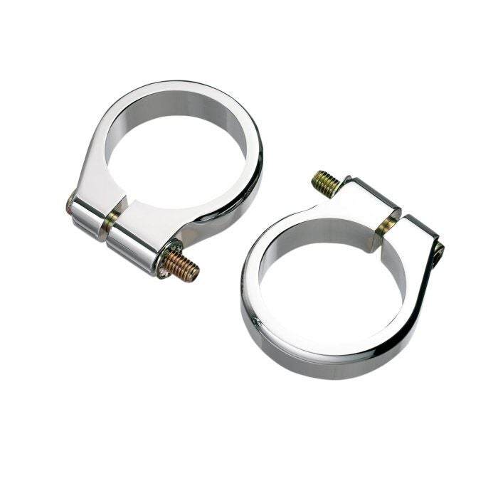 JOKER MACHINE　フォーククランプ ターンシグナルマウント 49mm クローム-01