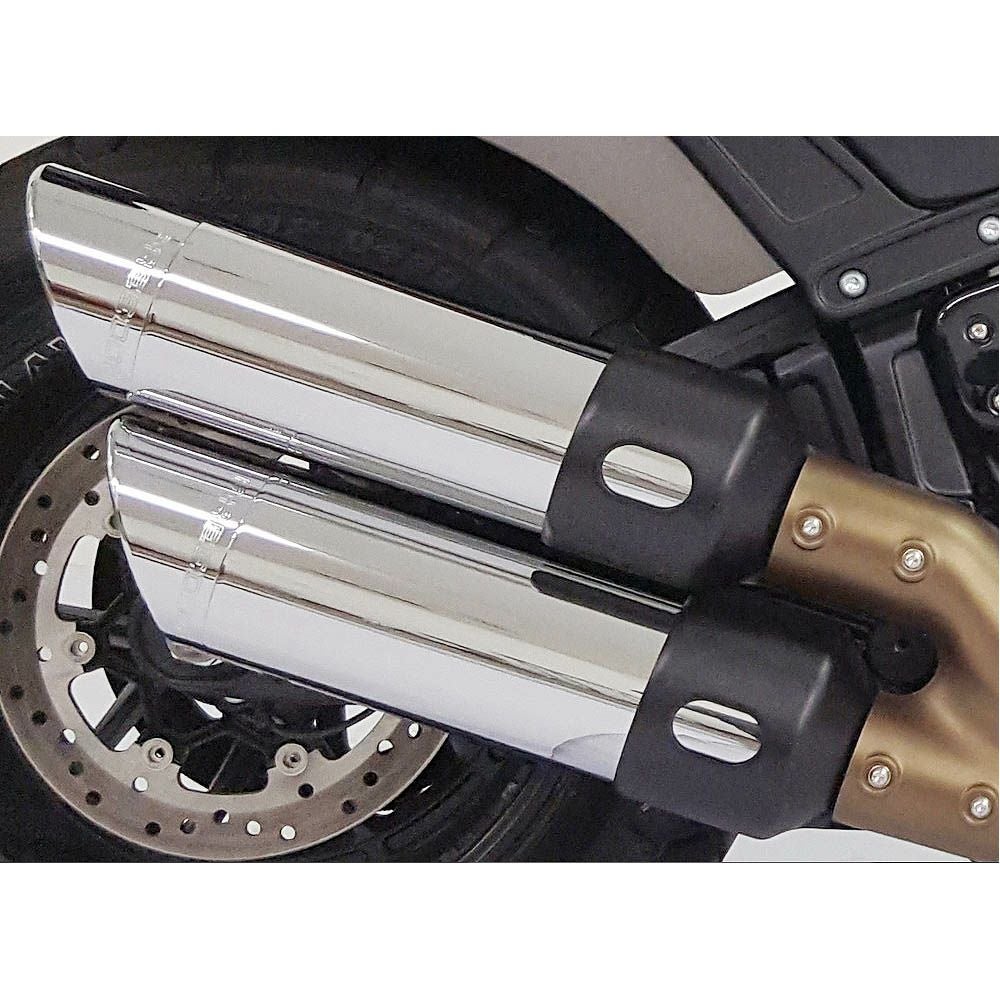 Freedom Performance(フリーダムパフォーマンス) スリップオンマフラー　クローム　FXFB-02