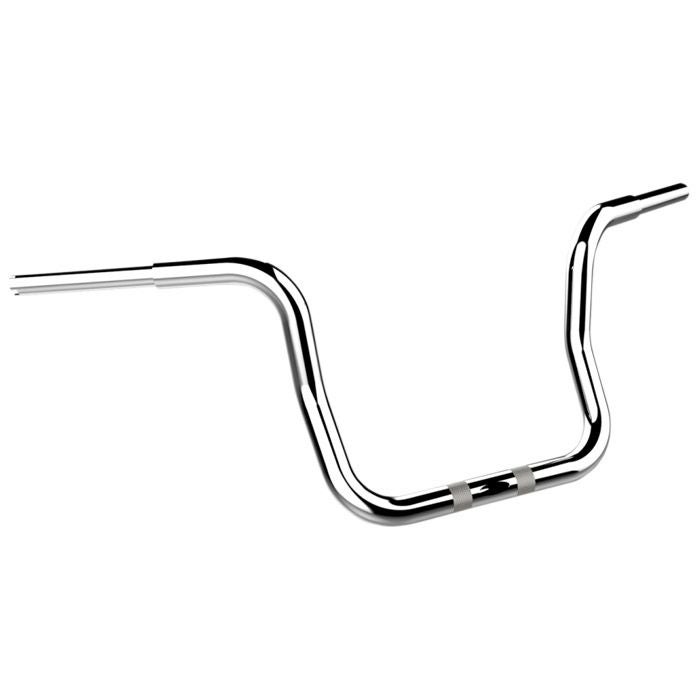 KHROME WERKS  1.25インチ  ボバースタイル  エイプハンドルバー  10インチ クローム-01