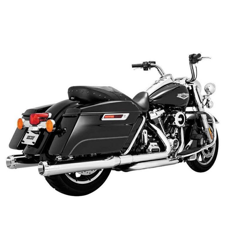 Vance & Hines　デイトナ400  スリップオンマフラー　クローム　ミルウォーキーエイト ツーリング-01