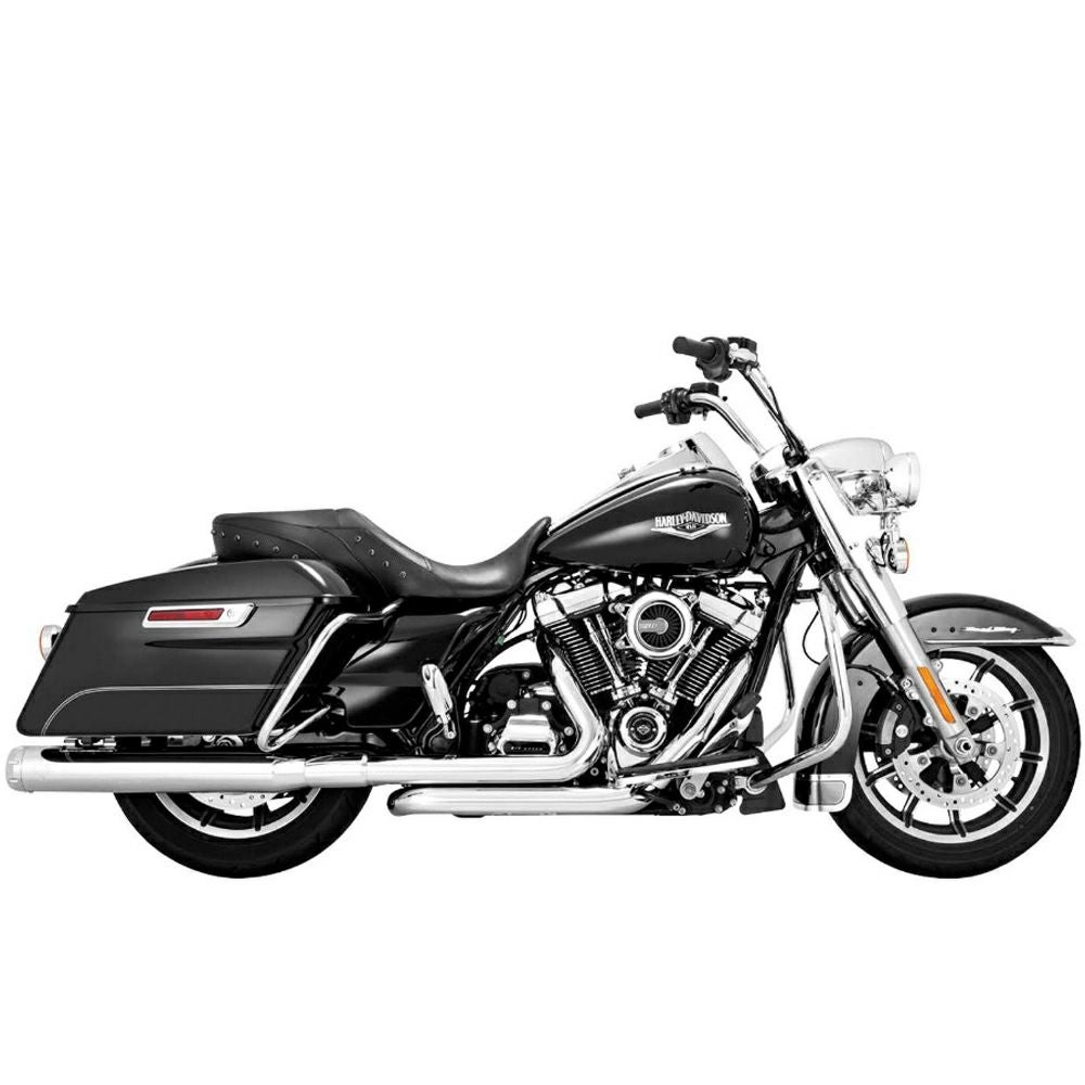 Vance & Hines　デイトナ400  スリップオンマフラー　クローム　ミルウォーキーエイト ツーリング-03