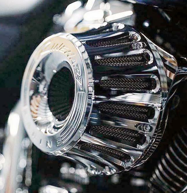 アレンネス インバーテッド ハイフローエアクリーナー 15スポーク