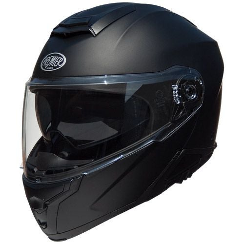 PREMIER　ジーニアス U9　BM　モジュラーヘルメット マットブラック-01