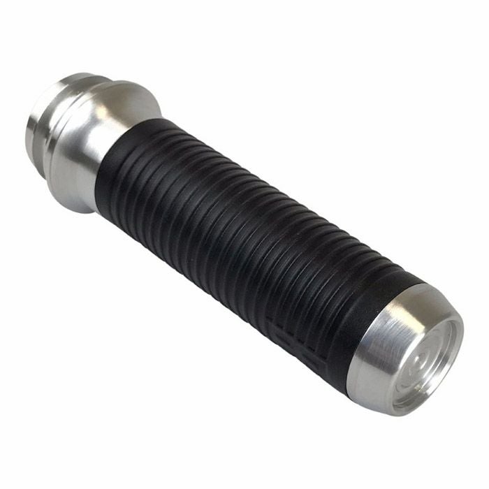 【SALE】Brass Balls Cycles リブレザー（本革）グリップ　ナチュラル x ブラック　電子制御スロットル用-02