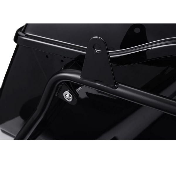 Hog Workz サドルバッグ・コンバージョンブラケット　ソフテイル用　ブラック-03