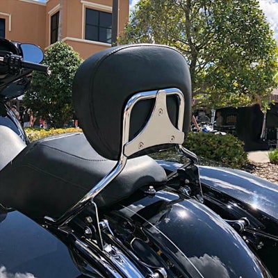 デタッチャブル パッセンジャーシーシーバーアップライト クローム 