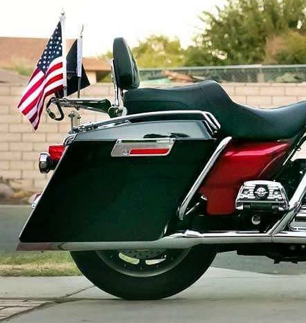 Hog Workz 4インチ　エクステンドサドルバッグ　未塗装-06