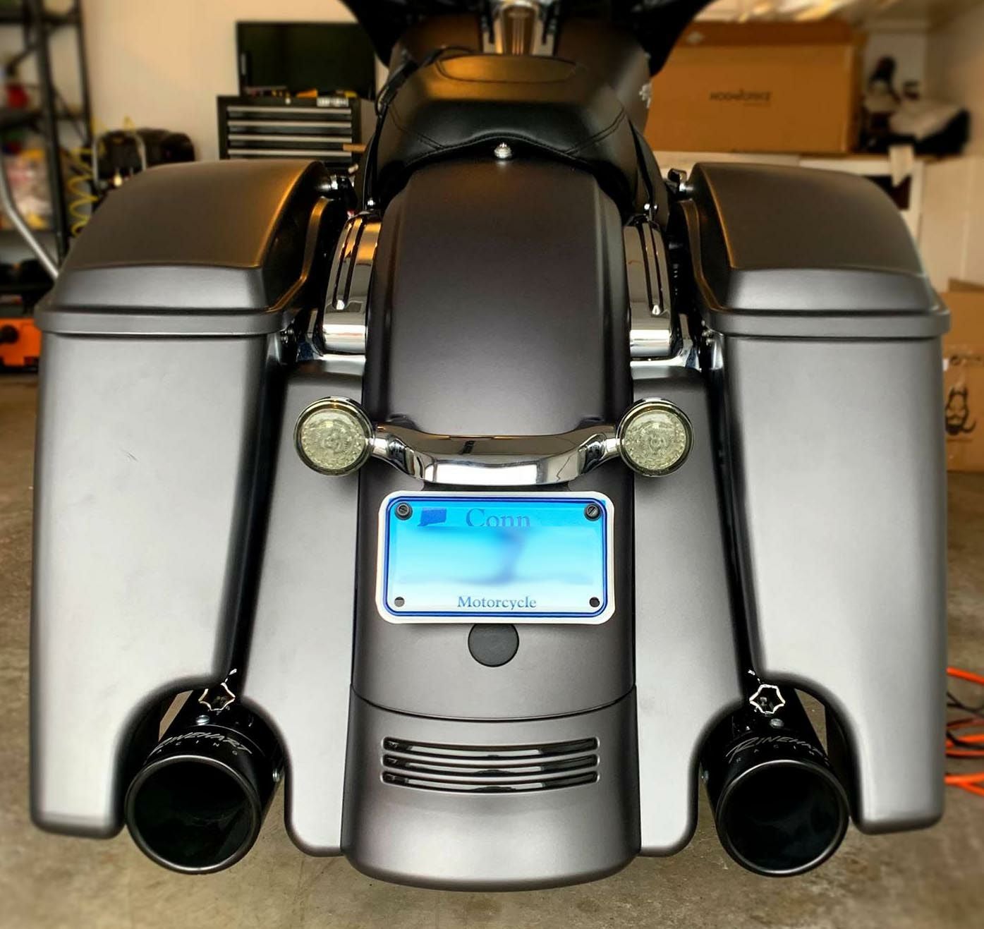 Bassani DNT メガホン 4インチ チューンドバッフル スリップオン