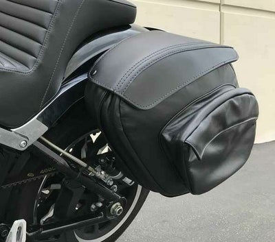 セール】Leather Pros レトロシリーズ V3 デタッチャブル サドルバッグ 