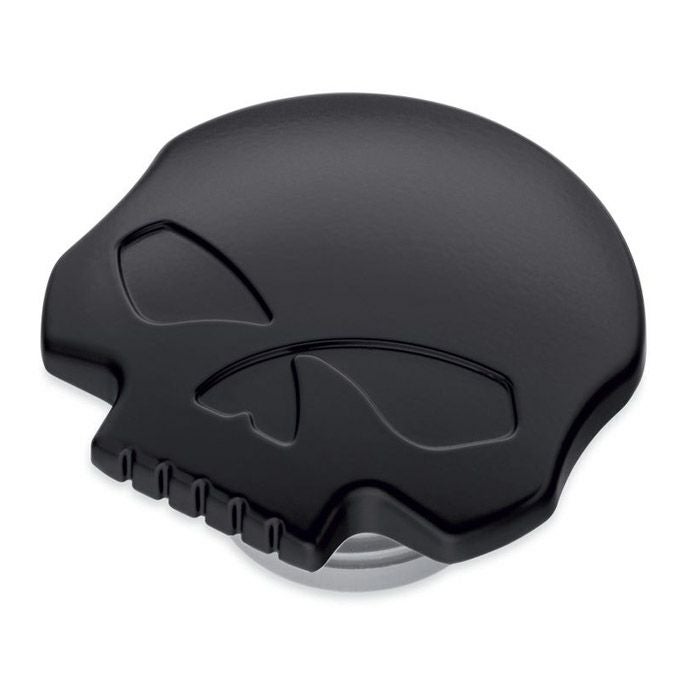 Willie G  スカル　フュエルキャップ　ブラック-02