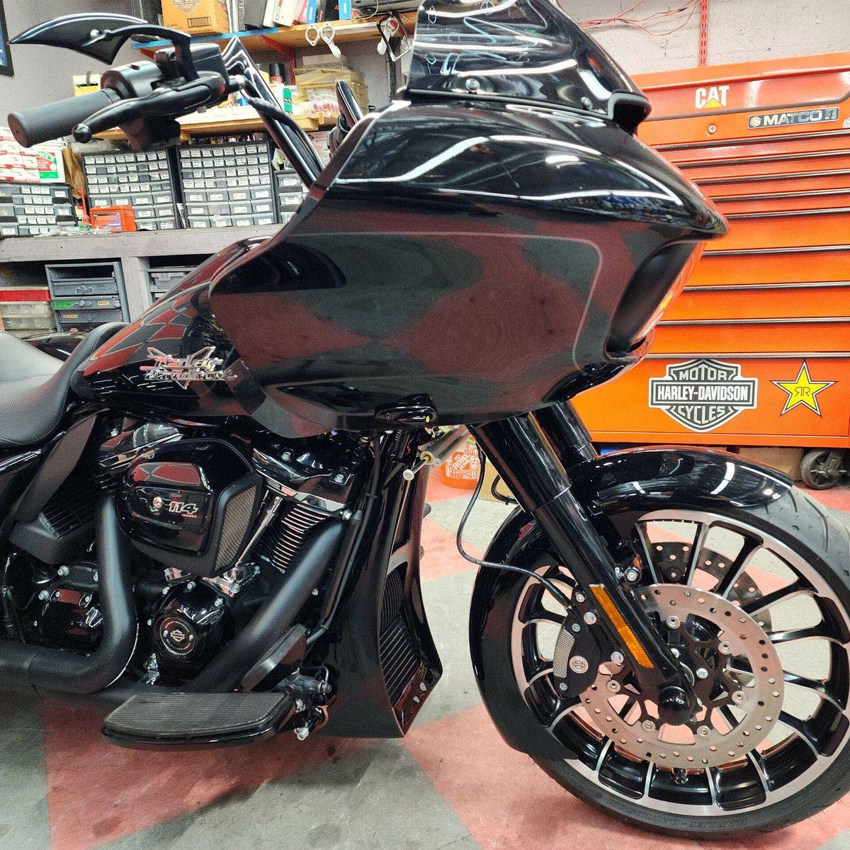 Paul Yaffe's Bagger Nation フェアリングドロップ・ブロックキット-02