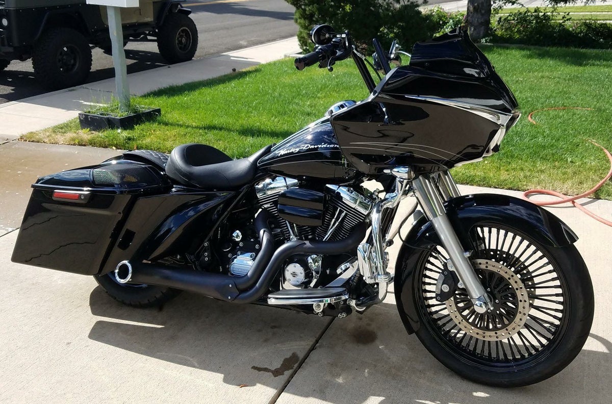 Hog Workz ストレッチサイドカバー　ビビッドブラック-06