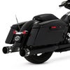 Paul Yaffe's Bagger Nation Cult45 スリップオンマフラー　CrownKing　ブラック-01