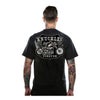 LUCKY 13　ナックル　Tシャツ　ブラック-01