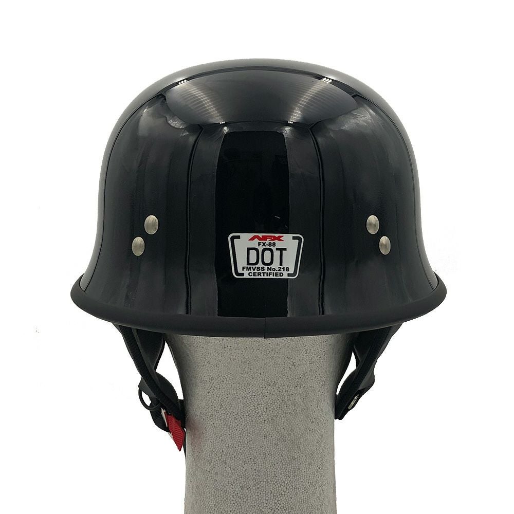 AFX FX-88 ジャーマンヘルメット　グロスブラック-03
