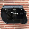 LEATHER PROS  本革デタッチャブル・サドルバッグ　ボックス型リッド　カーゴストラップ付　ダイナ用-02