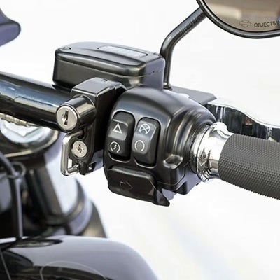 キジマ ターンシグナル エクステンションレバー2 ブラック-01