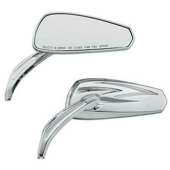ハーレー、トライバル・ミラーセット クローム (左右セット) |ハーレー