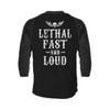 Lethal Threat　ギアヘッド　ラグランスリーブ・Tシャツ-02