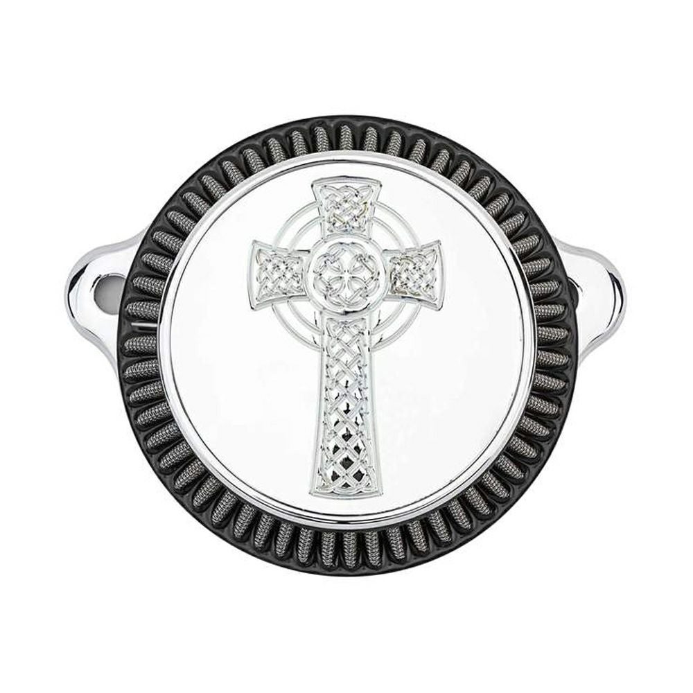 LA Choppers　セルティッククロス エアクリーナー クローム-01