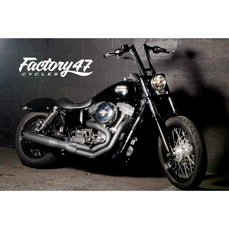 Factory47 EVIL T 15インチハンドルバー グロスブラック-02