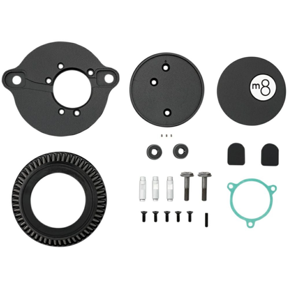 LA Choppers　M8ボール エアクリーナー ブラック-02