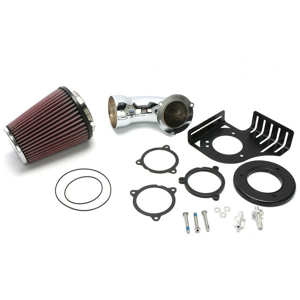 COBRA コーンエアーインテーク　クローム　M8ツーリング-01