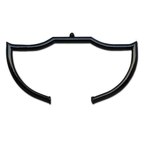 Factory47 シールド エンジンガード ソフテイル用 グロスブラック-02