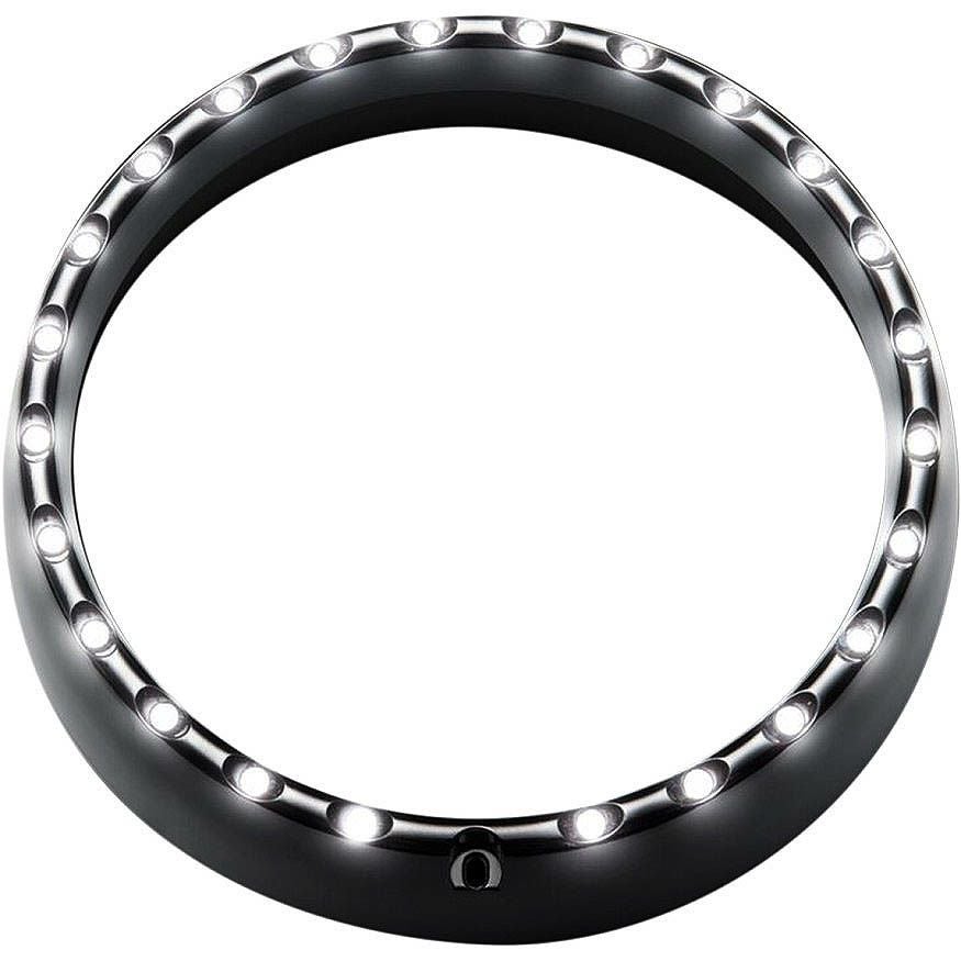 Custom Dynamics HALO LED トリムリング　ブラック　2006～2013 FLHT、FLHX-02