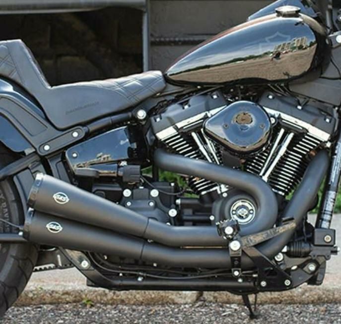 S＆S Grand National　2into2 エキゾースト　ブラック-04