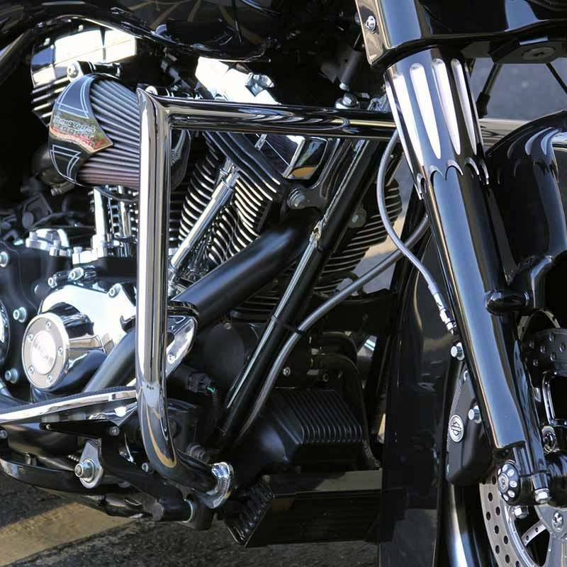 Paul Yaffe's Bagger Nation モンキー・エンジンガード クローム-03