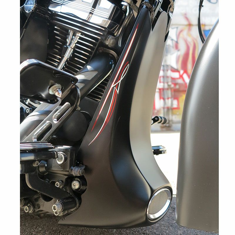 Paul Yaffe's Bagger Nation Cobra チン・スクープ スピードフリーク・グリル付-02